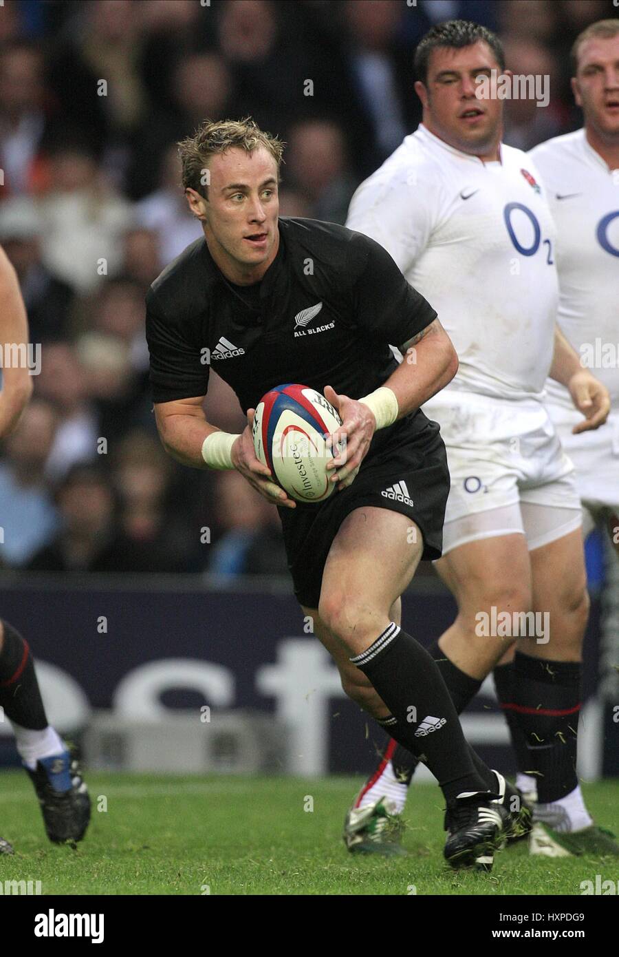 JIMMY COWAN NUOVA ZELANDA RU TWICKENHAM MIDDLESEX INGHILTERRA 21 Novembre 2009 Foto Stock