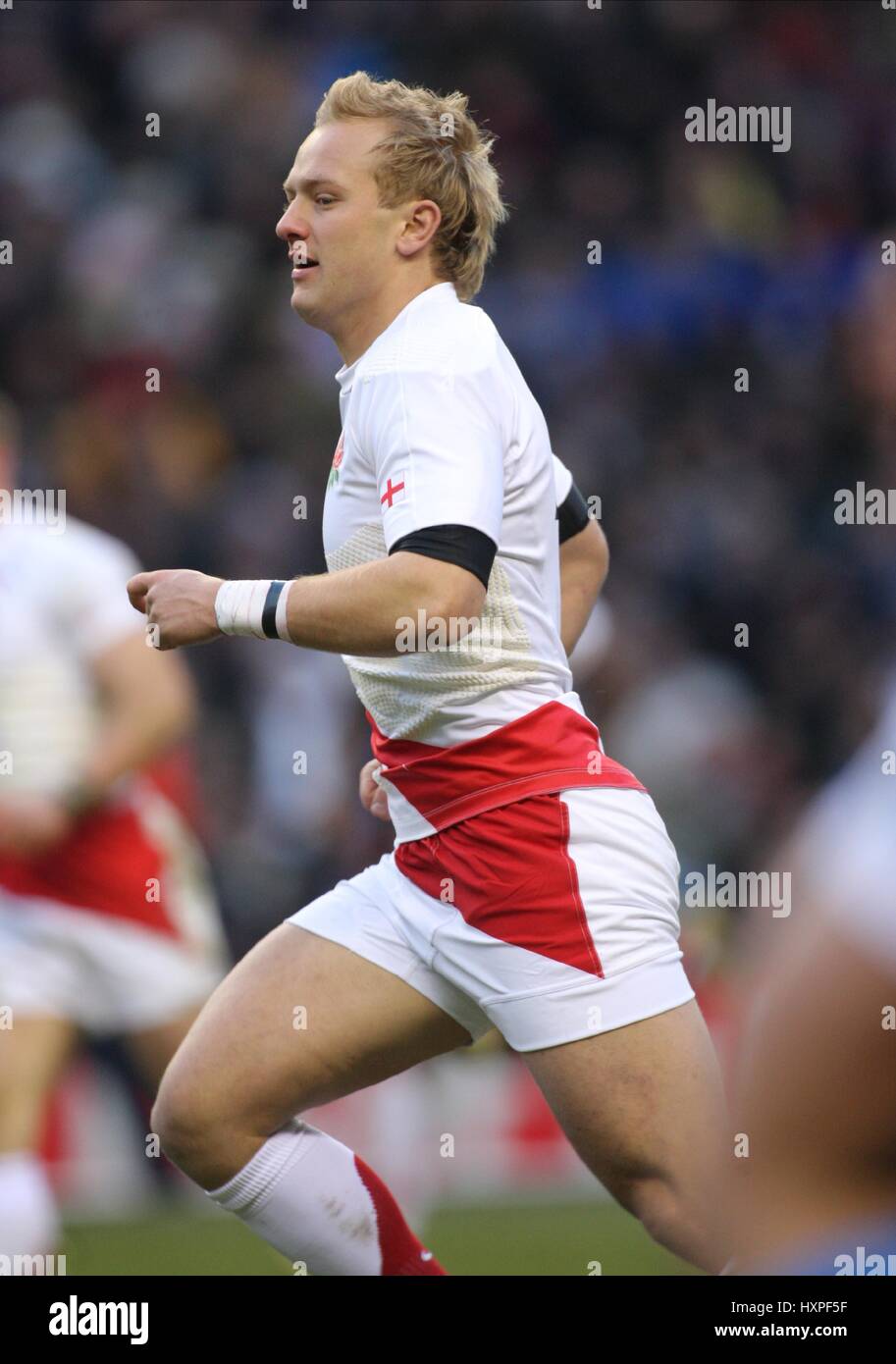 SHANE GERAGHTY INGHILTERRA & LONDON IRISH TWICKENHAM MIDDLESEX INGHILTERRA 07 Febbraio 2009 Foto Stock