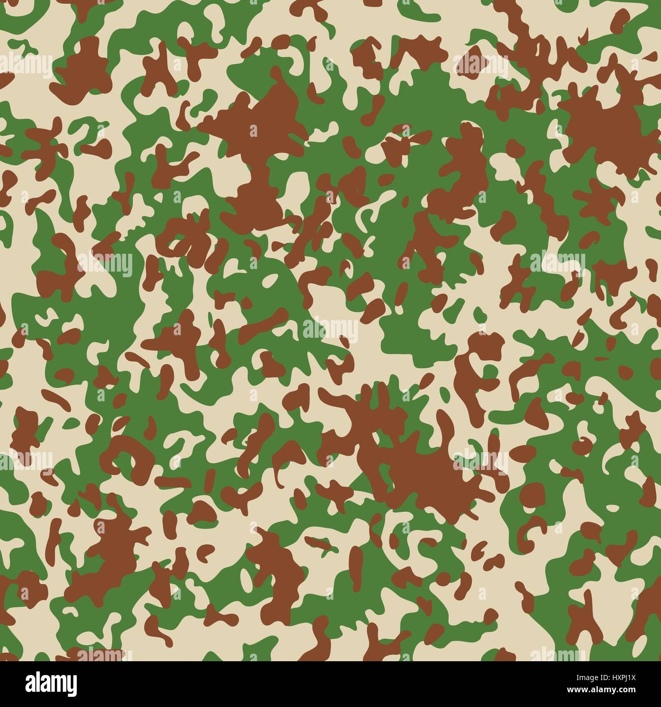 Il francese Flectarn Camouflage pattern senza giunture Illustrazione Vettoriale