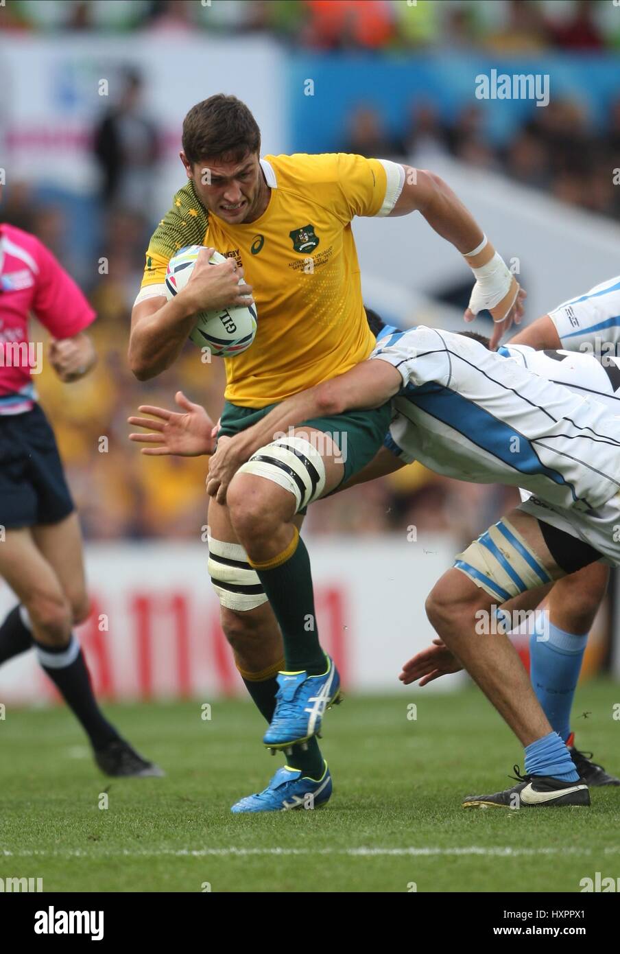 ROB SIMMONS AUSTRALIA AUSTRALIA VILLA PARK Birmingham Inghilterra 27 Settembre 2015 Foto Stock