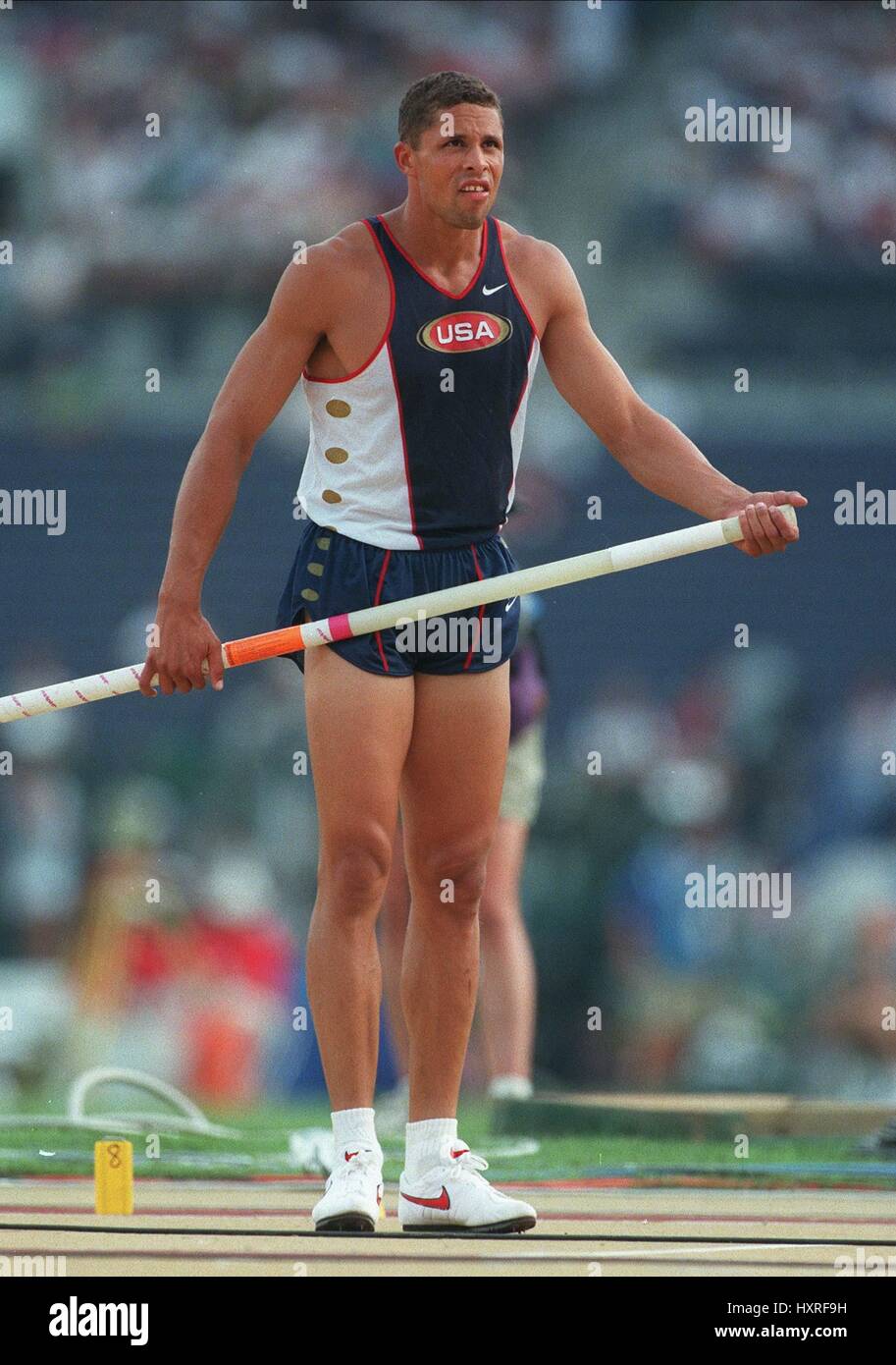 DAN O'BRIEN DECATHLON 04 Agosto 1996 Foto Stock