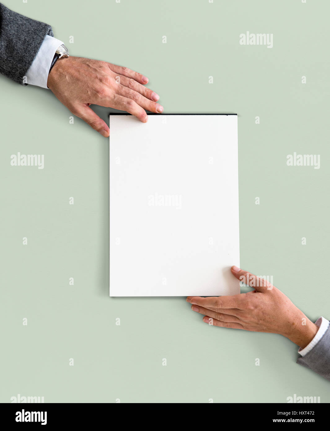 Messaggio contenuto nota informativa la comunicazione Foto Stock