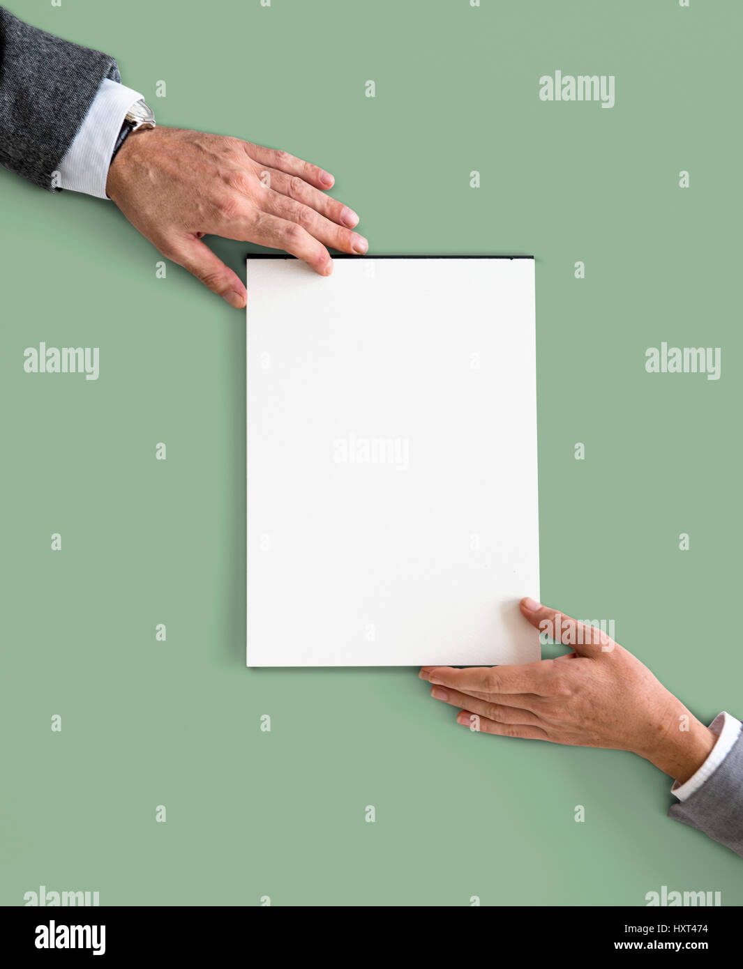 Messaggio contenuto nota informativa la comunicazione Foto Stock