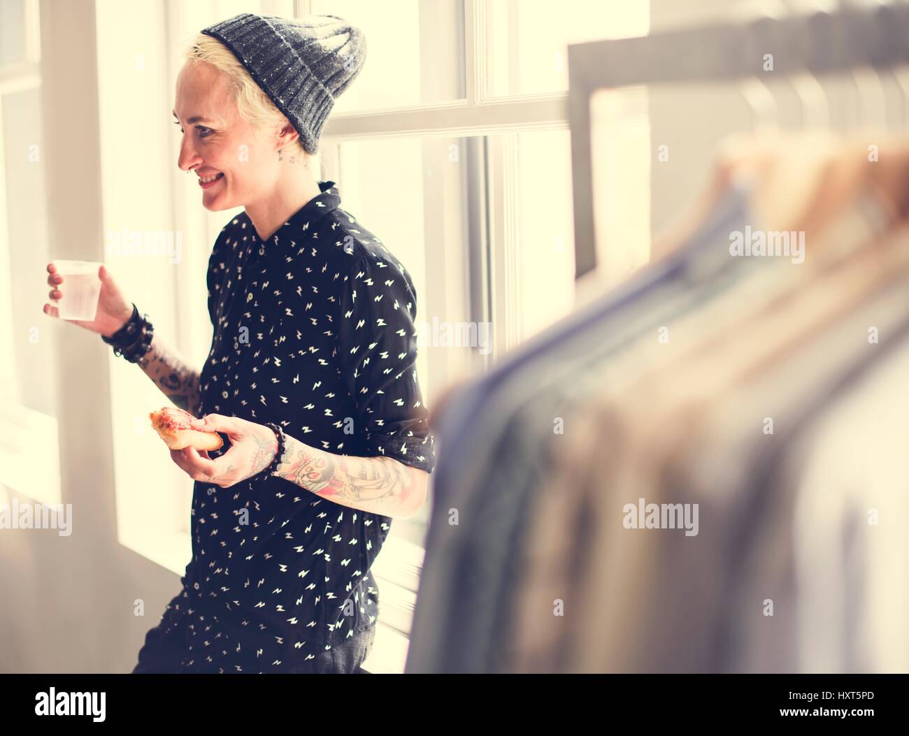 Creative Design vestire moda Concetto elegante Foto Stock