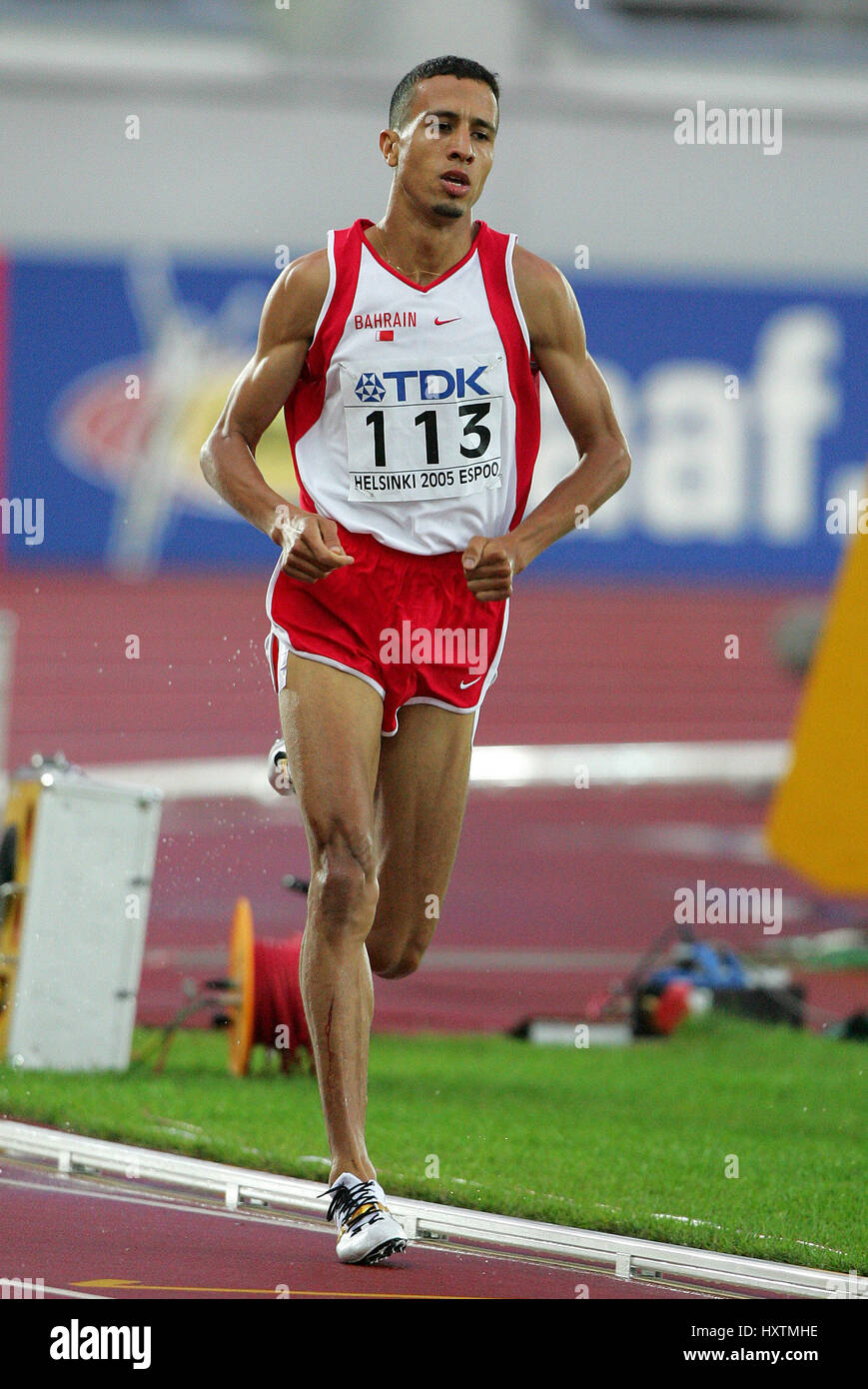 RASHID RAMZI 1500 METRI BAHRAIN OLYMPIC STADIUM Helsinki Finlandia 08 agosto 2005 Foto Stock