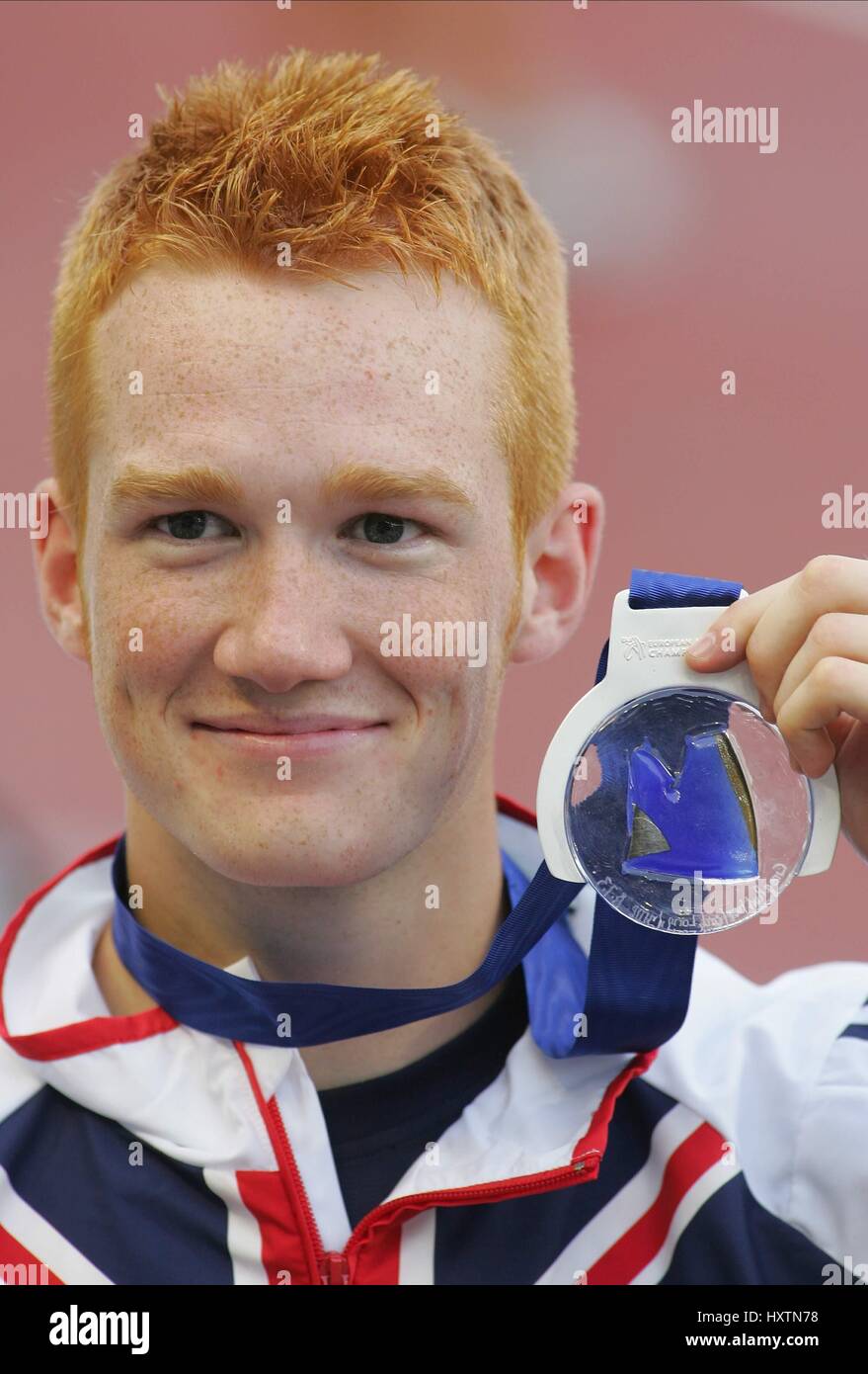 GREG RUTHERFORD argento vince il salto in lungo lo stadio Ullevi GOTEBORG SVEZIA 08 Agosto 2006 Foto Stock