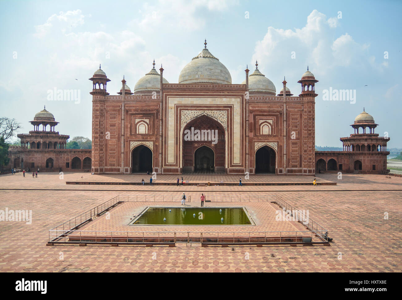Mehman Khana, Taj Mahal, India Foto Stock