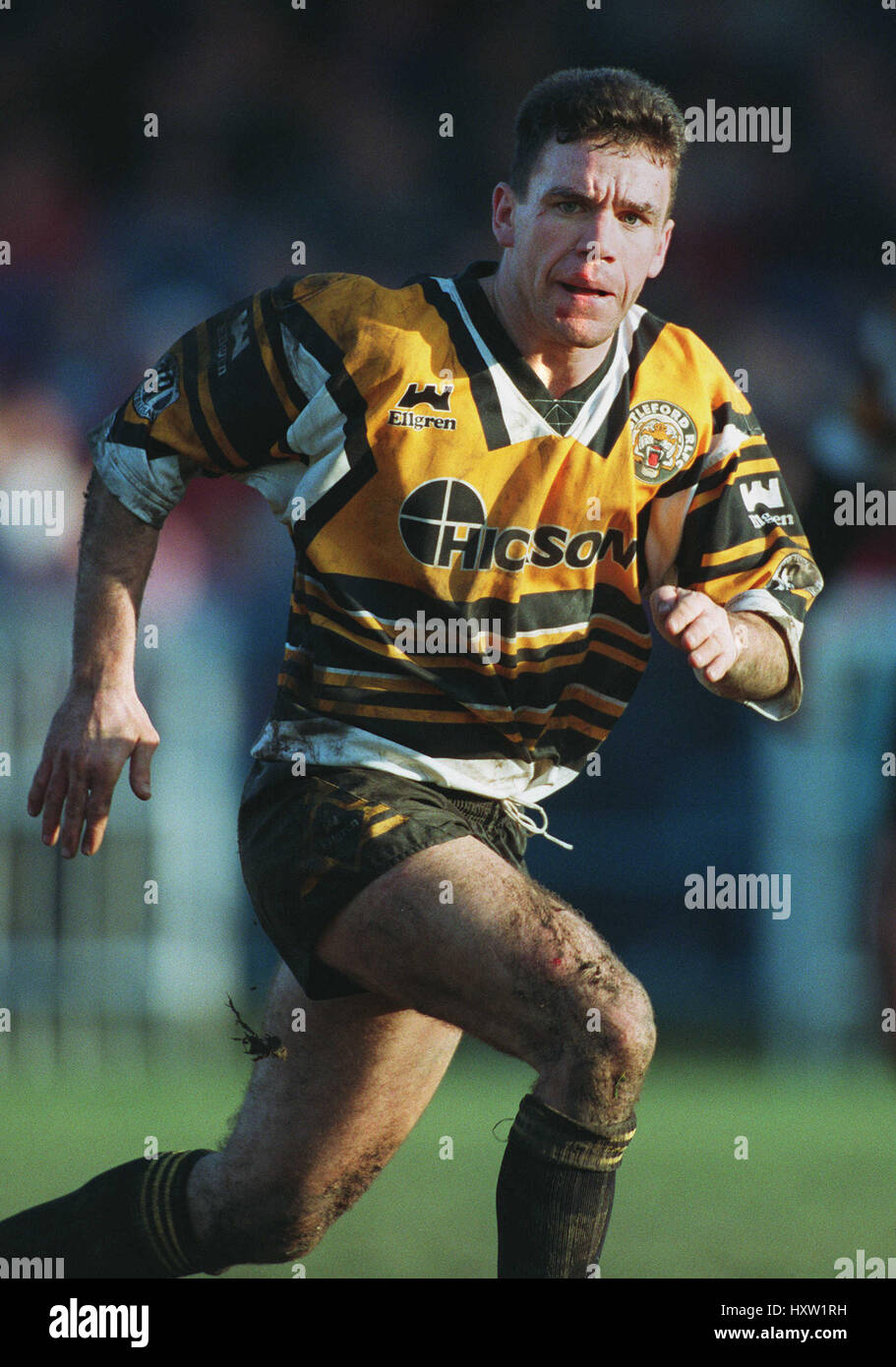 MIKE FORD CASTLEFORD RLFC 29 Dicembre 1993 Foto Stock
