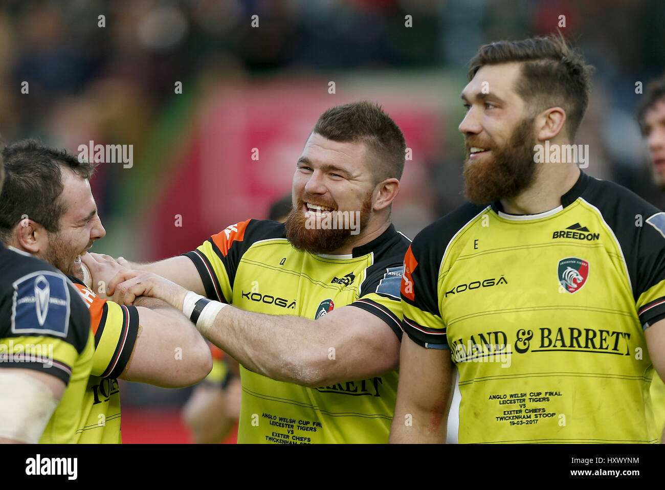 Michele Rizzo, Leicester Tigers Foto stock - Alamy
