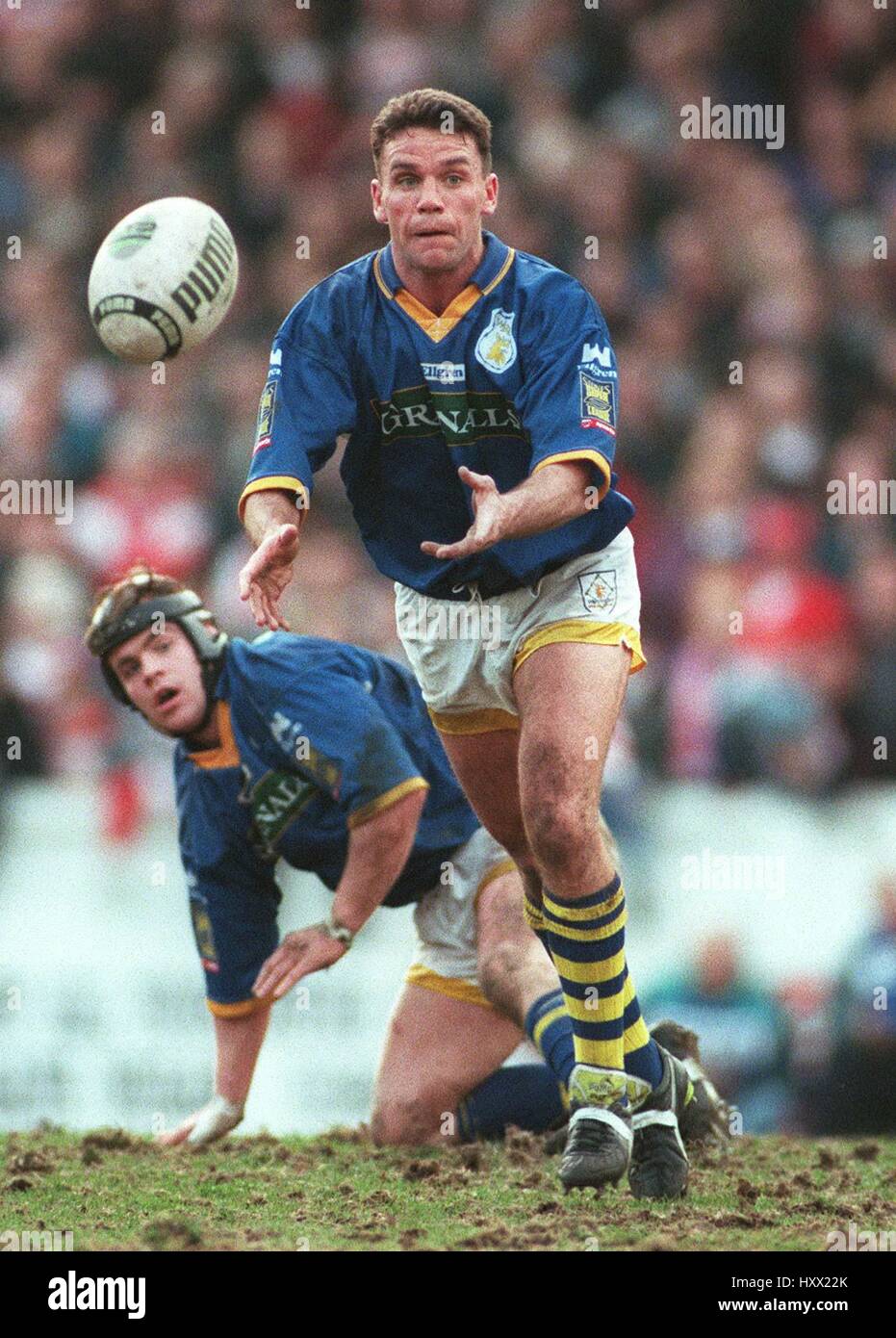 MIKE FORD WARRINGTON RLFC 21 Aprile 1996 Foto Stock