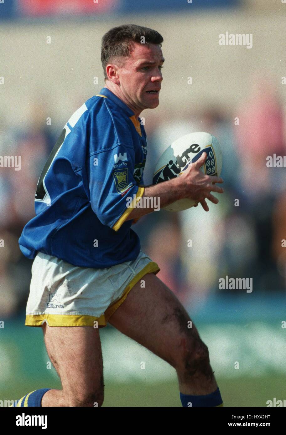 MIKE FORD WARRINGTON RLFC 05 Giugno 1996 Foto Stock