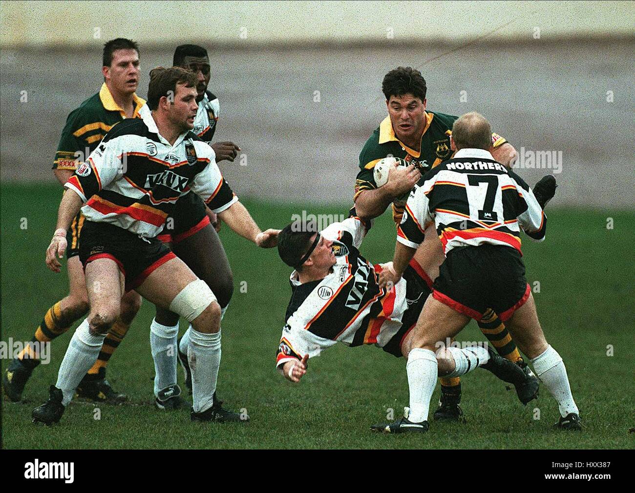 BRADLEY CLYDE PHIL RUSSELL BRADFORD N. V BRADFORD N. V AUSTRAILIA 13 Novembre 1994 Foto Stock