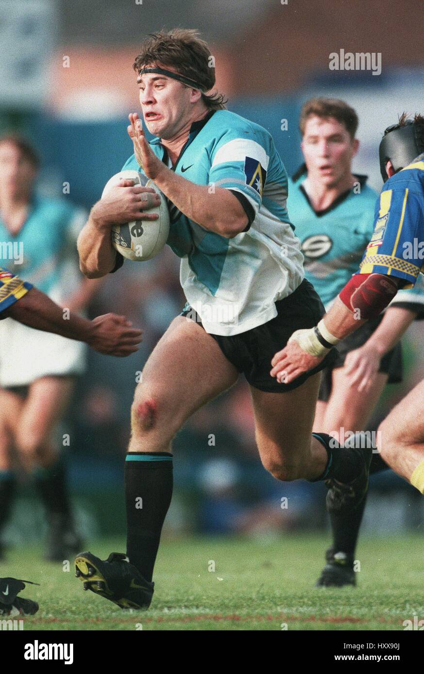 MARTIN LANG CRONULLA SQUALI RLFC 09 Giugno 1997 Foto Stock