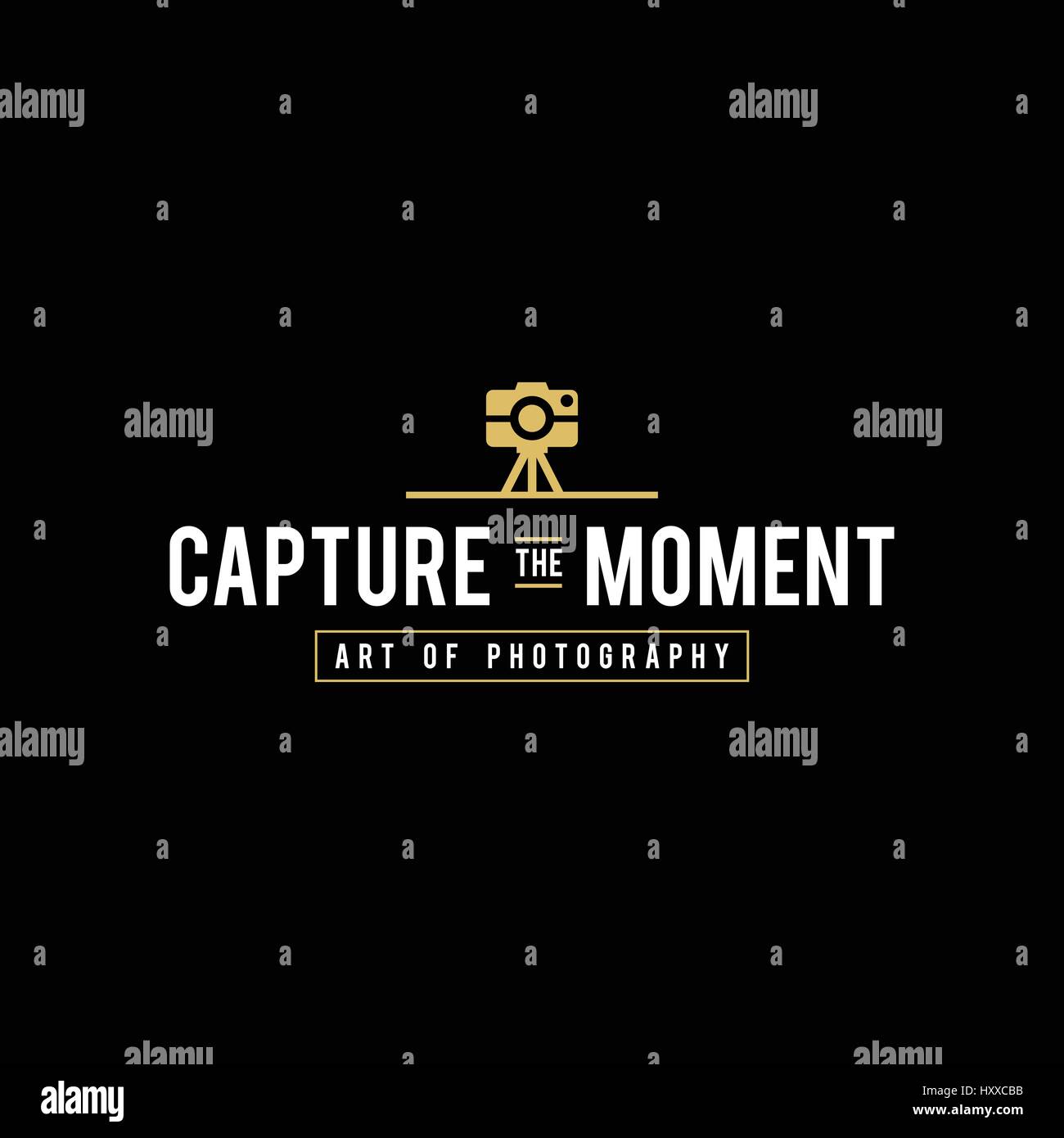 In stile vintage della fotografia business Illustrazione Vettoriale