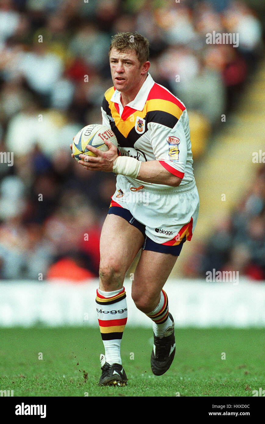 MIKE FORSHAW BRADFORD TORI RLFC 13 Aprile 2001 Foto Stock