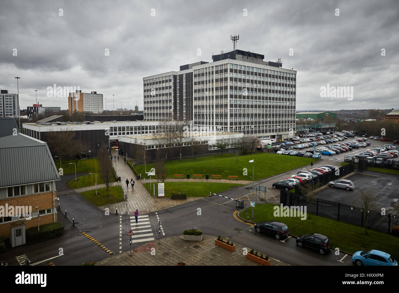 Università di Salford Frederick Road Campus Gtr Manchester, Inghilterra, Regno Unito, Foto Stock