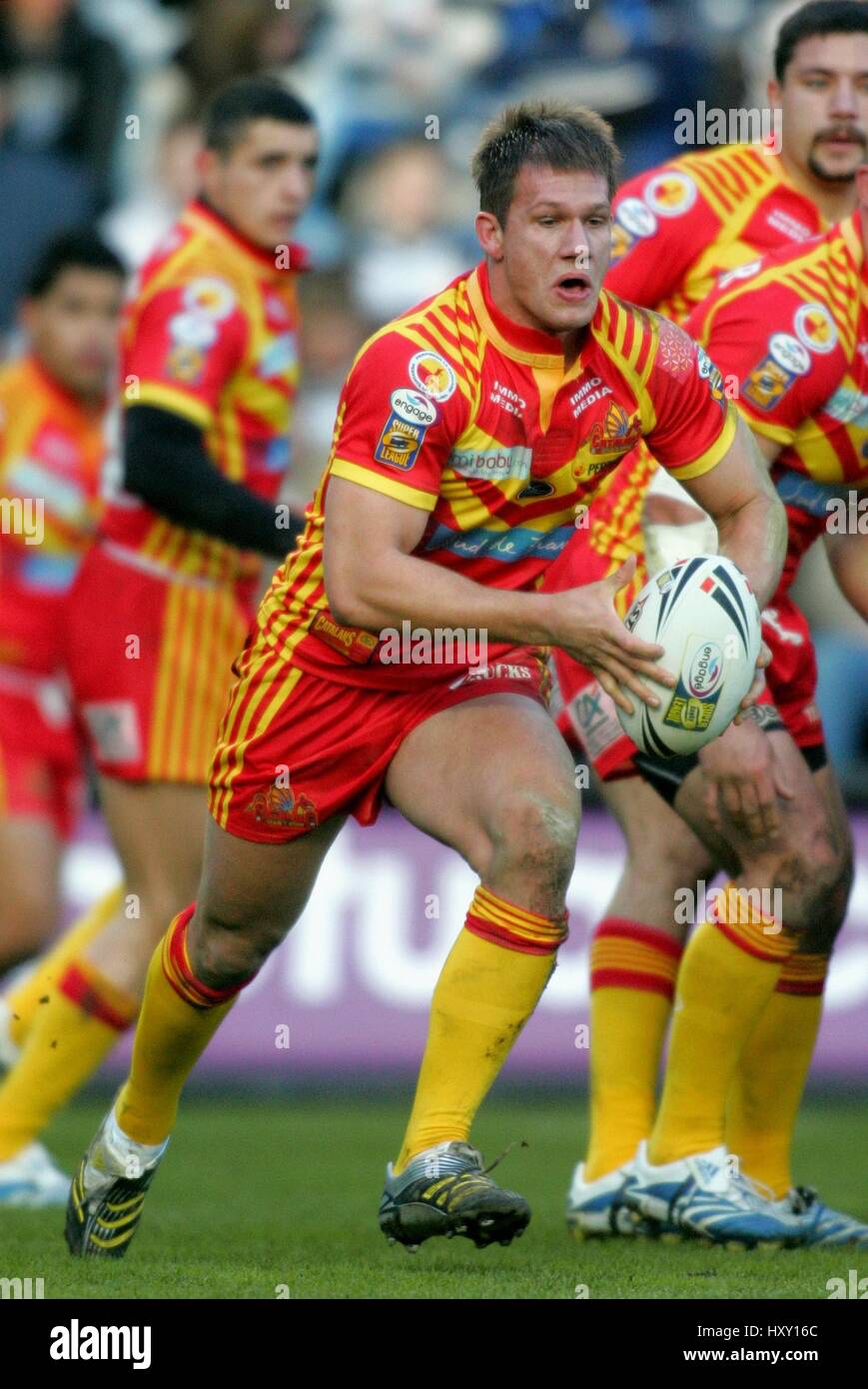 Gregorio MOUNIS CATALAN DRAGONS KC Stadium Hull Inghilterra 11 Febbraio 2007 Foto Stock