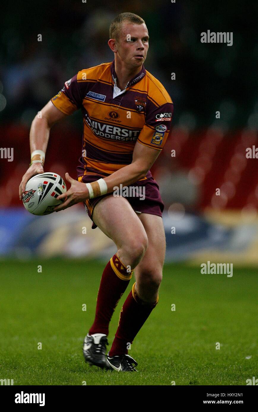 KEVIN BROWN HUDDERFIELD GIGANTI RLFC Millenium Stadium Cardiff Galles 06 Maggio 2007 Foto Stock