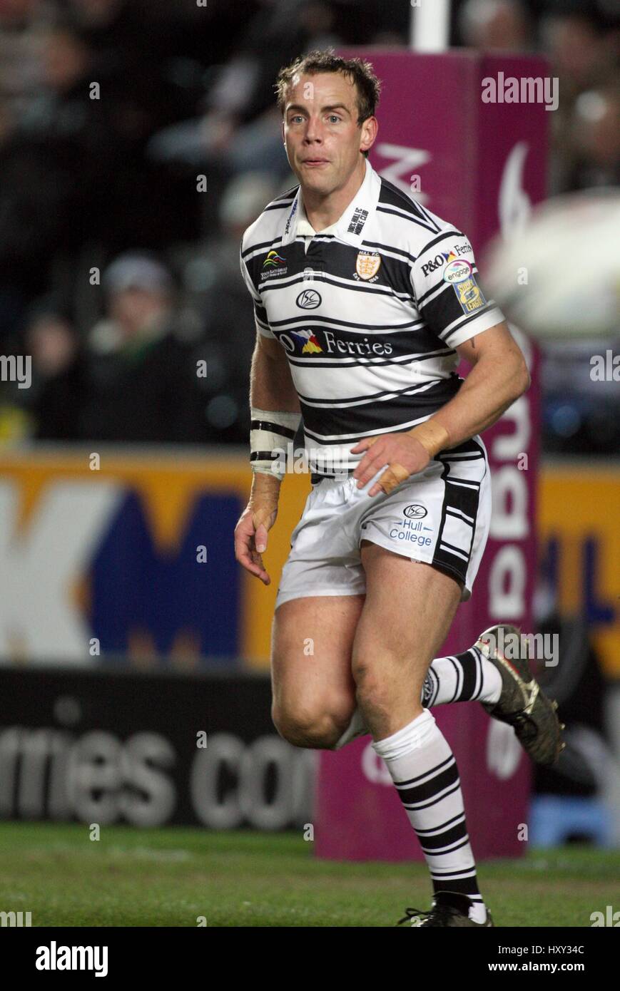 EWAN DOWES HULL FC KC Stadium Hull Inghilterra 22 Febbraio 2008 Foto Stock