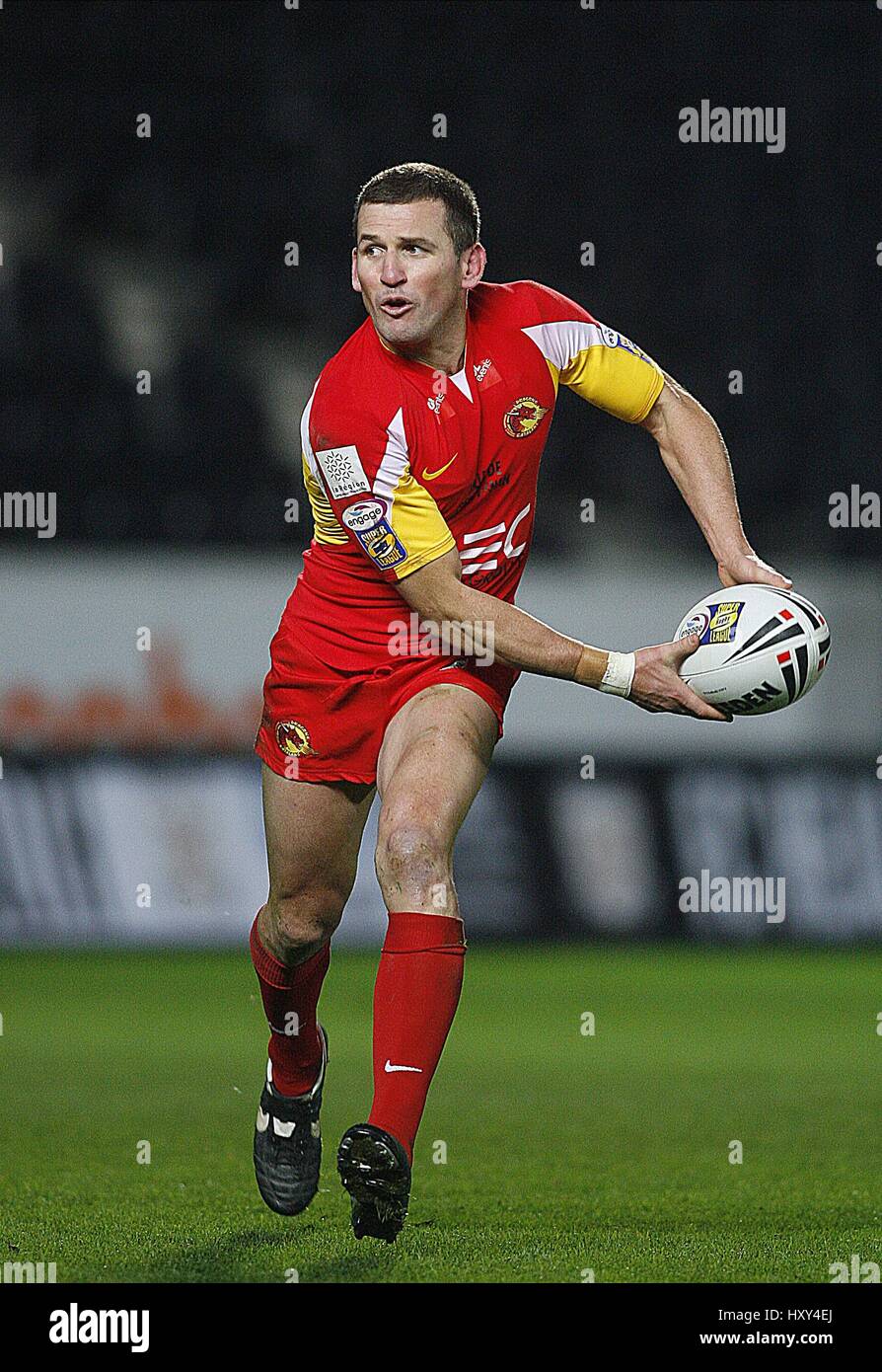 SHANE PERRY CATALANS DRAGONS KC Stadium Hull Inghilterra 27 Febbraio 2009 Foto Stock