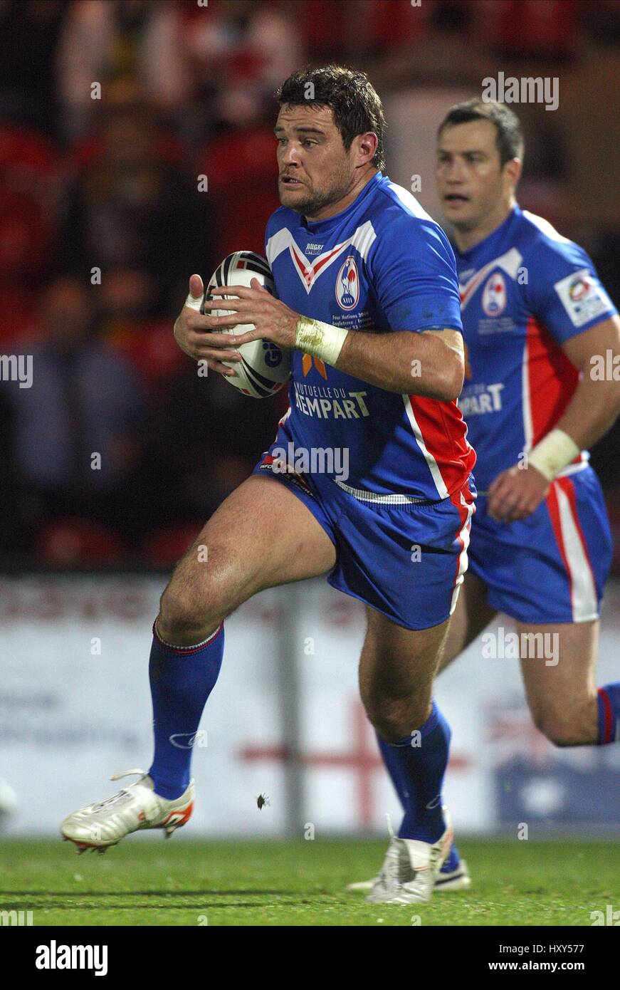 DAVID FERRIOL FRANCIA Rugby League Keepmoat Stadium Doncaster Inghilterra 23 Ottobre 2009 Foto Stock