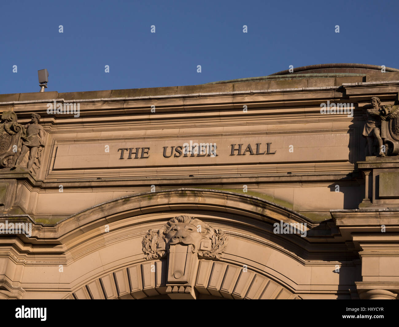 Usher Hall di Edimburgo, Scozia. Foto Stock