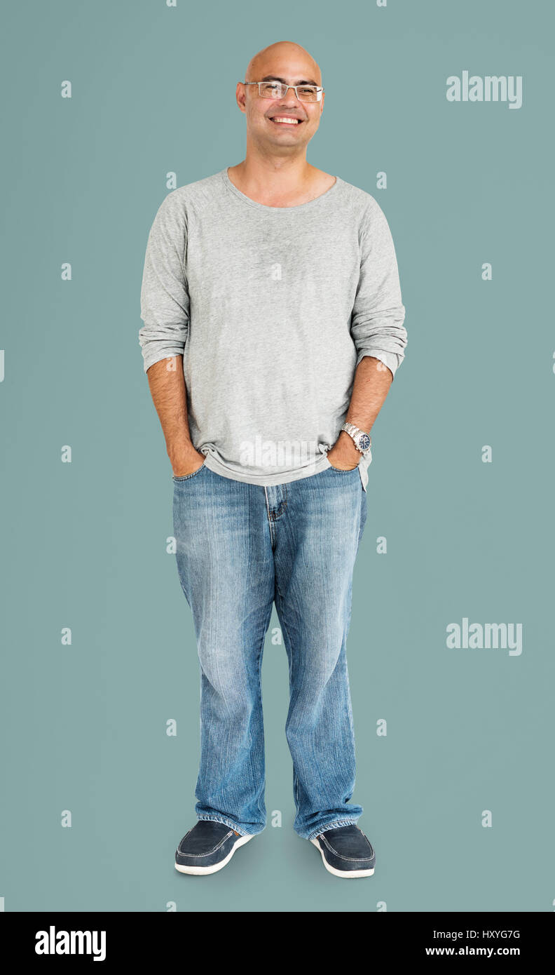 Studio ritratti Persone gara Foto Stock