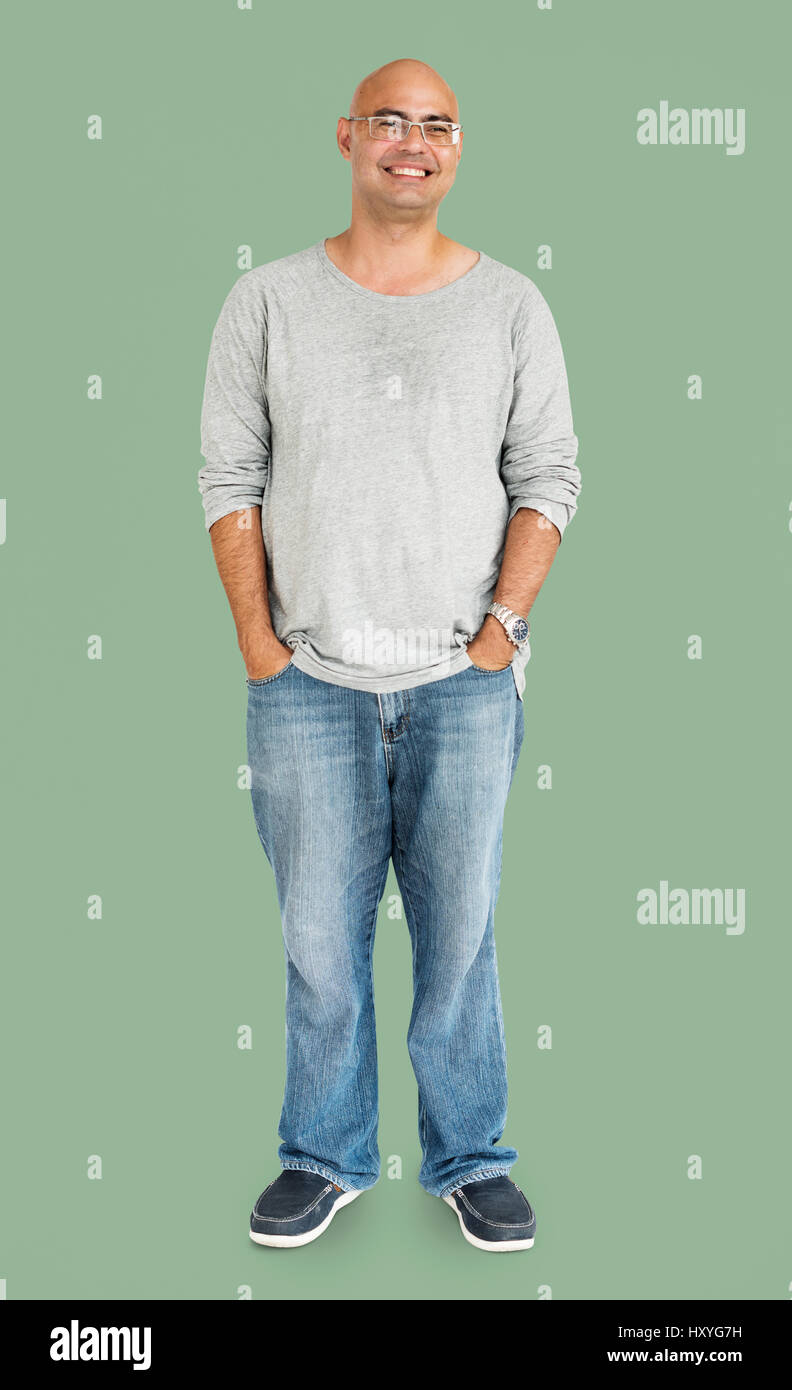 Studio ritratti Persone gara Foto Stock