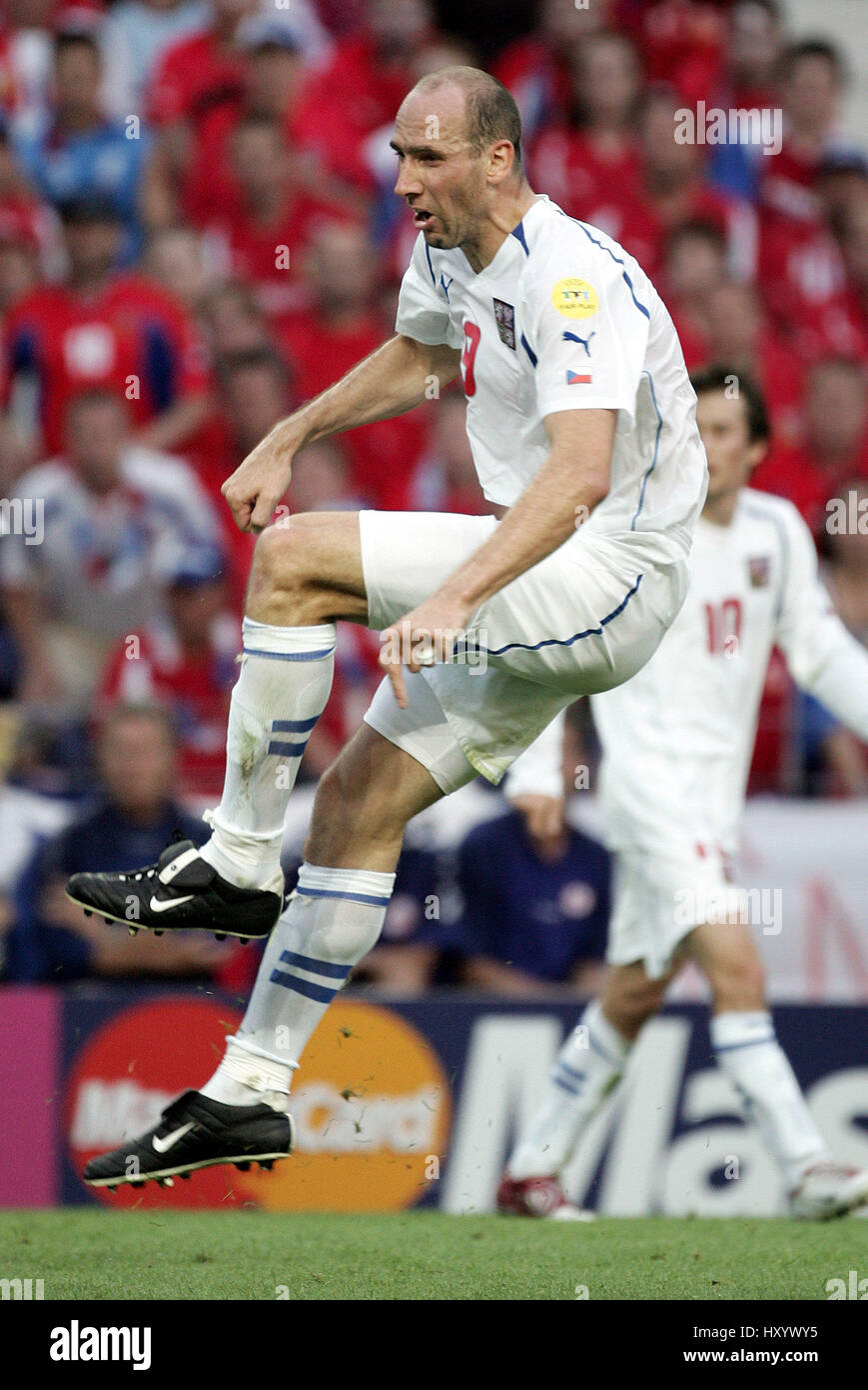 JAN KOLLER REPUBBLICA CECA & ANDERLECHT Dragao Stadium Porto Portogallo 27 giugno 2004 Foto Stock