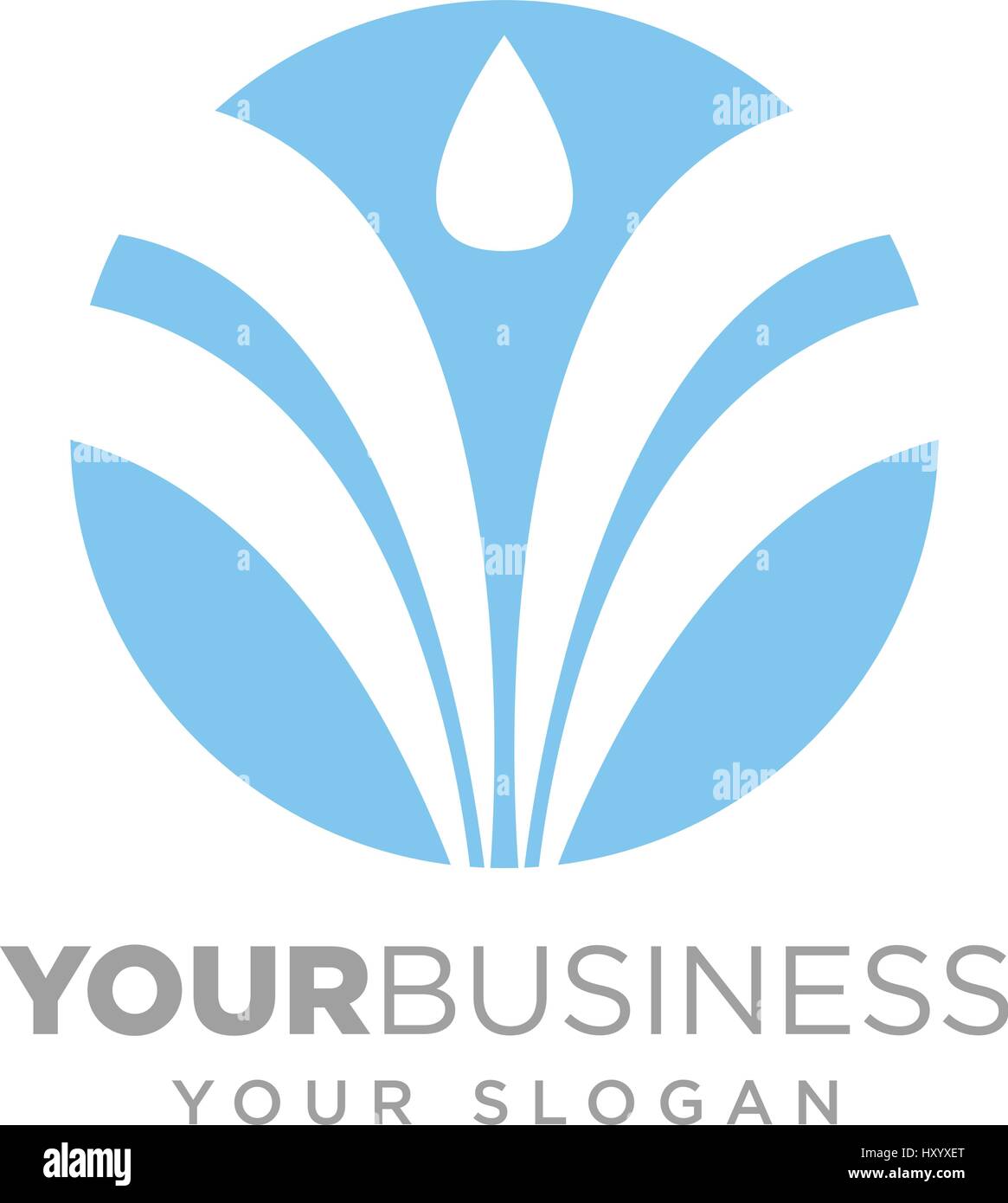 Abstract il simbolo del cerchio Design, illustrazione vettoriale Illustrazione Vettoriale