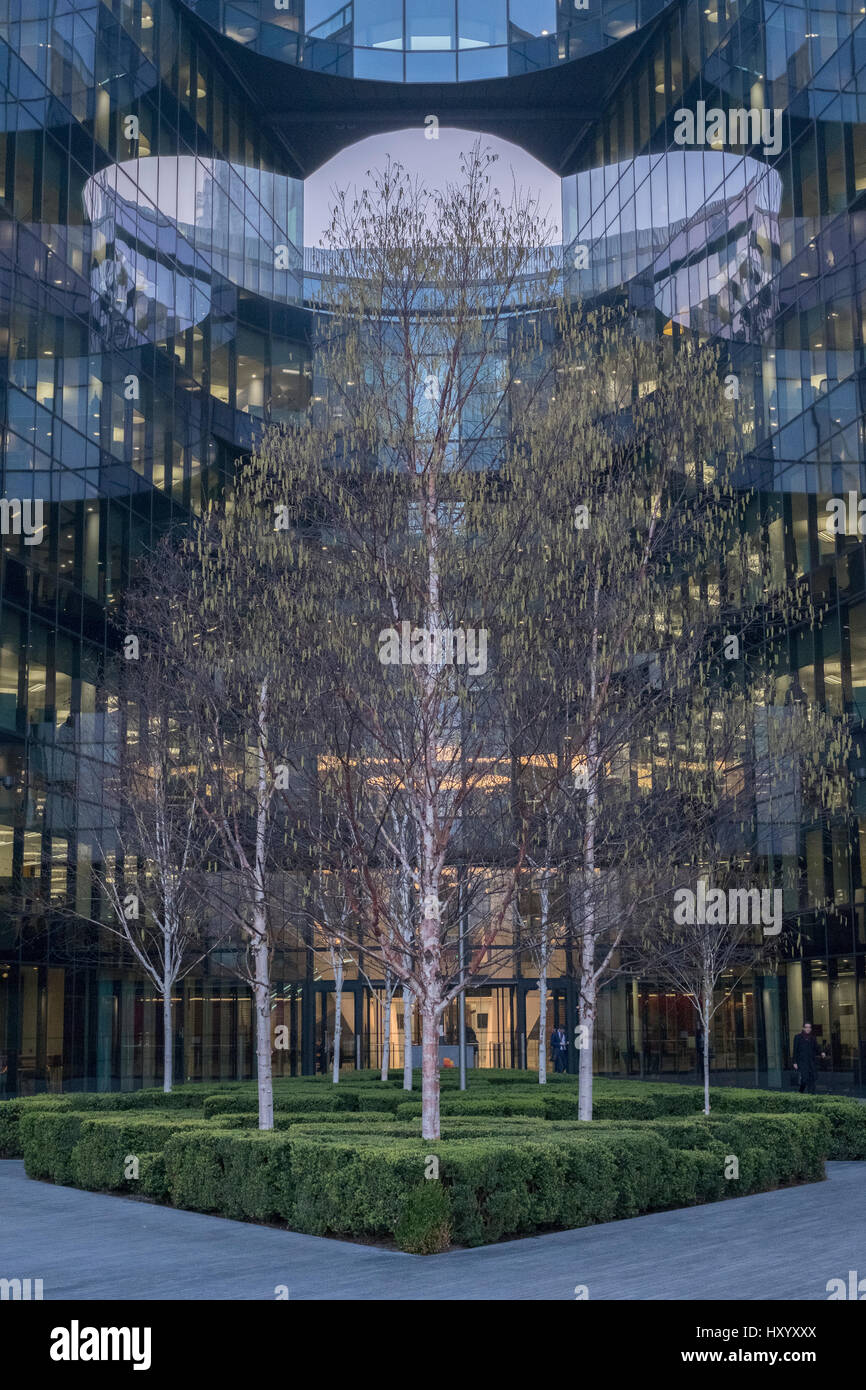 Un cambiamento nuovo edificio per uffici Foto Stock