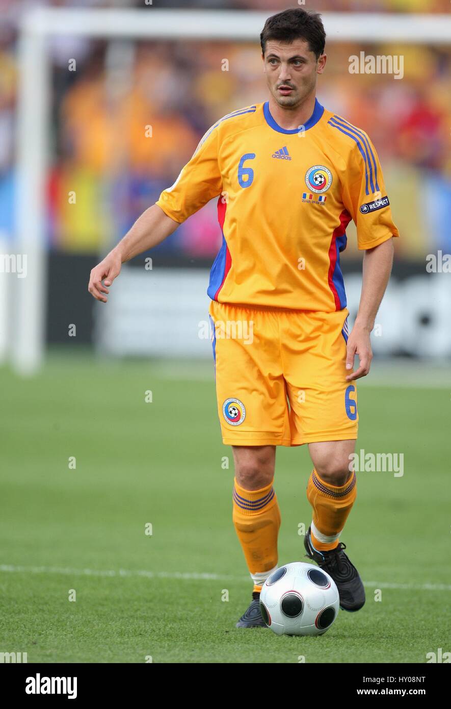 MIREL RADOI ROMANIA & Steaua Bucarest STADUIM LETZIGRUND ZURIGO SVIZZERA 09 Giugno 2008 Foto Stock