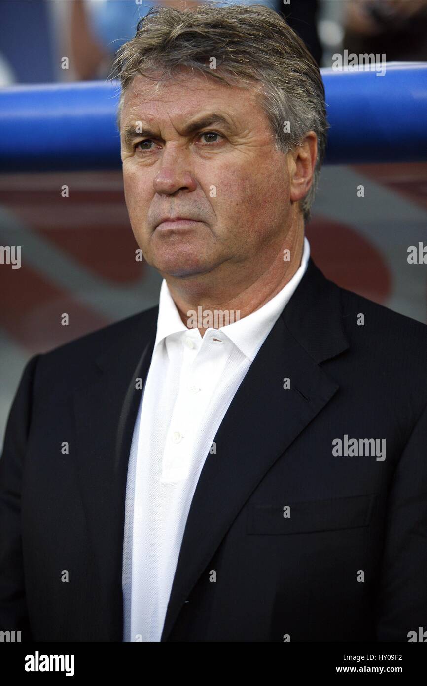 GUUS HIDDINK RUSSIA COACH TIVOLI NEU INNSBRUCK AUSTRIA 18 Giugno 2008 Foto Stock