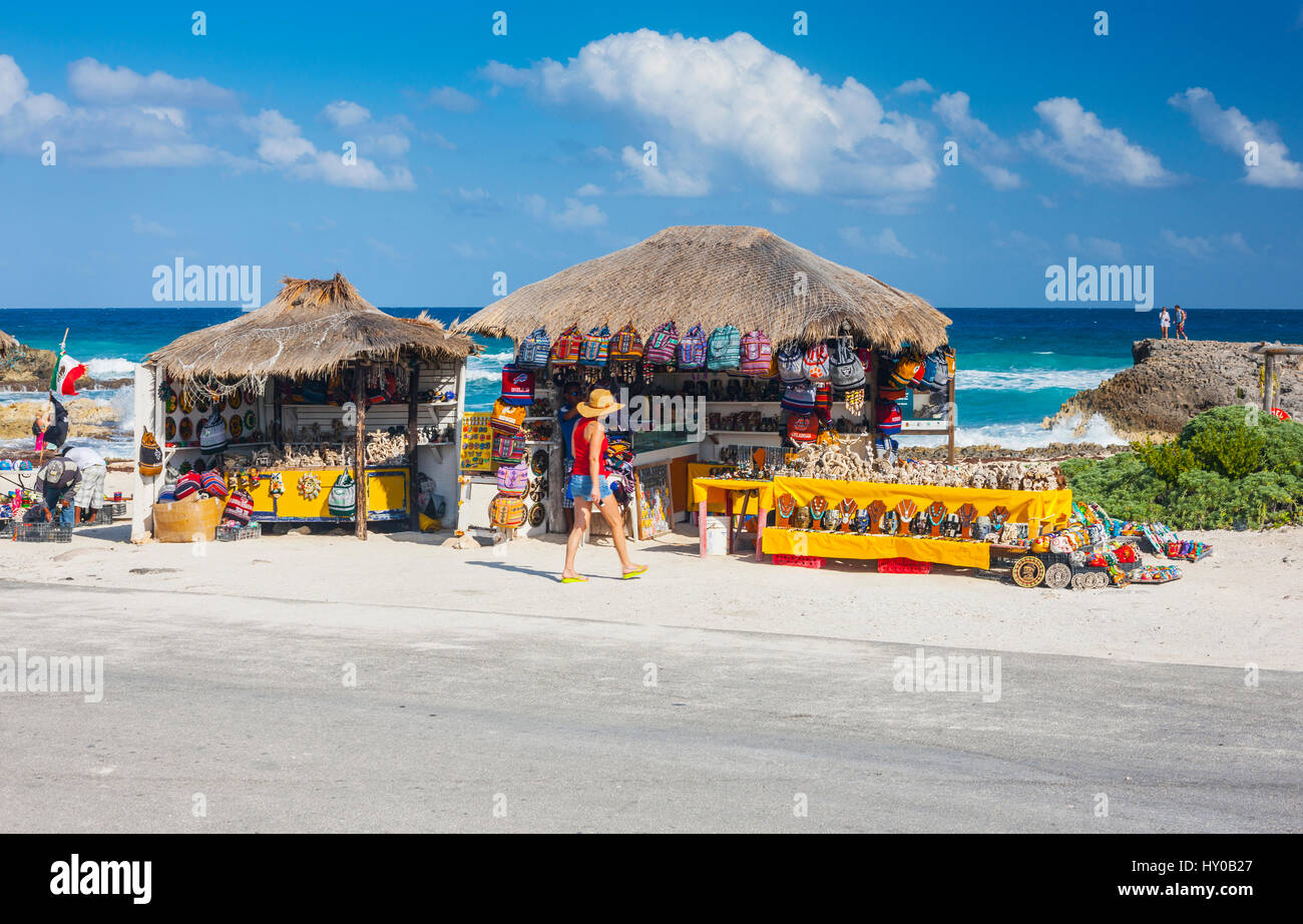 Mexico Pinche Way Tin Road - Targa In Metallo 40x10 Cm - Cartello Stradale Divertente Per Bar, Pub E Man Cave