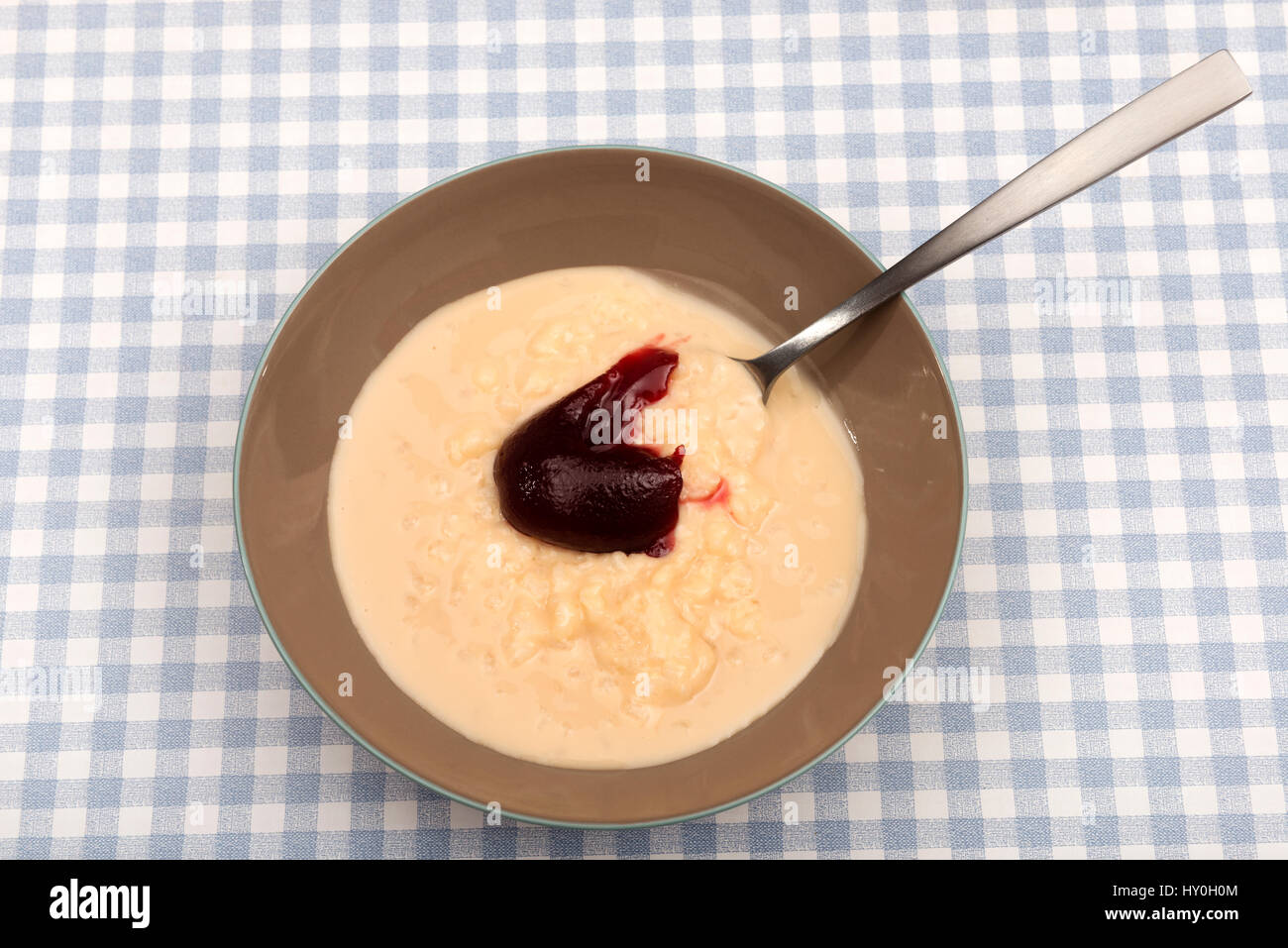 Ambrosia luce budino di riso Foto Stock