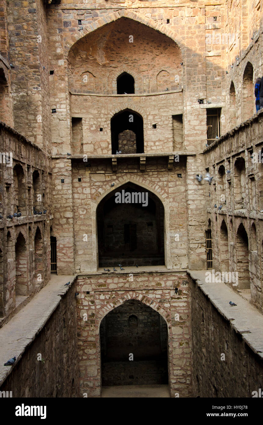 Agrasen, baoli, Delhi, India, Asia Foto Stock