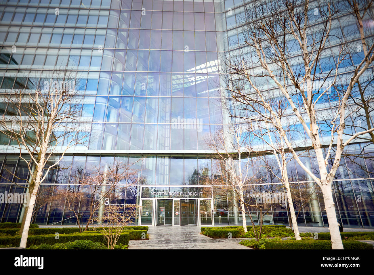 Vista generale del Norton Rose Fulbright uffici a Londra Foto Stock