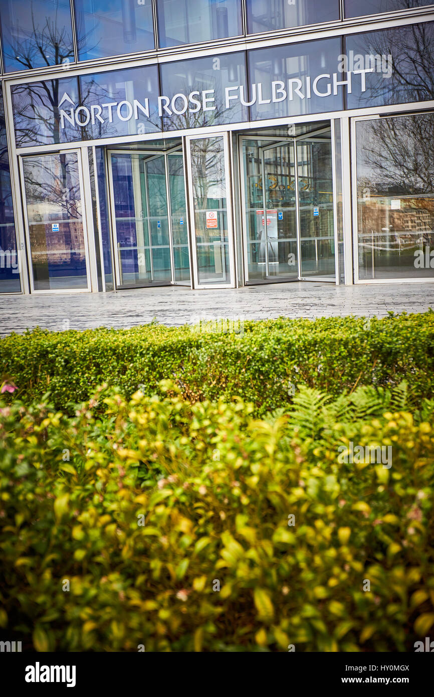 Vista generale del Norton Rose Fulbright uffici a Londra Foto Stock