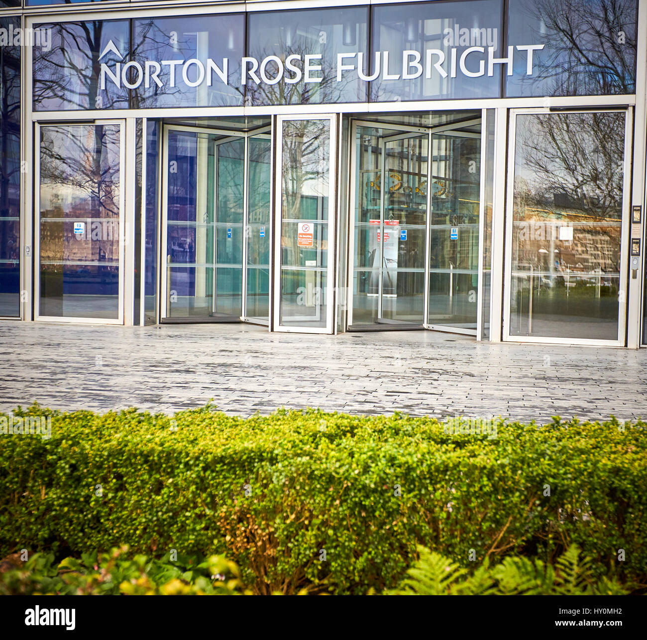 Vista generale del Norton Rose Fulbright uffici a Londra Foto Stock