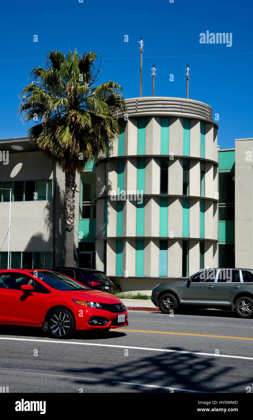 Ex sede di Hanna Barbera animation studios è ora un edificio di appartamenti in Studio City, CA Foto Stock