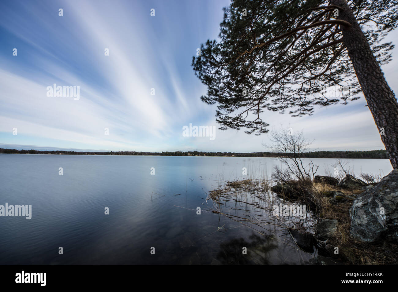 Bella natura in Svezia. Foto Stock