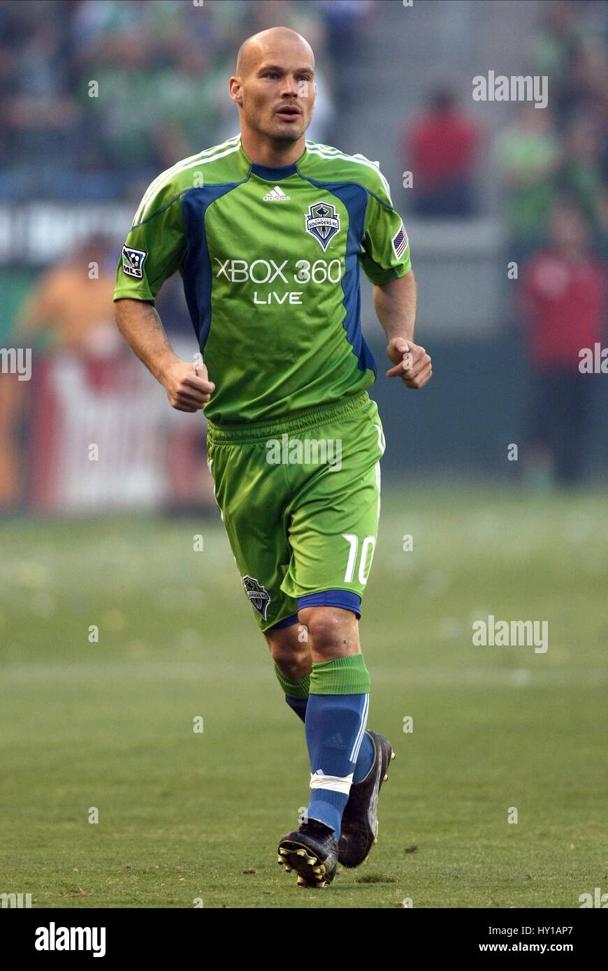 FREDDIE LJUNGBERG SIRENE DI SEATTLE CARSON LOS ANGELES CA 04 Luglio 2010 Foto Stock