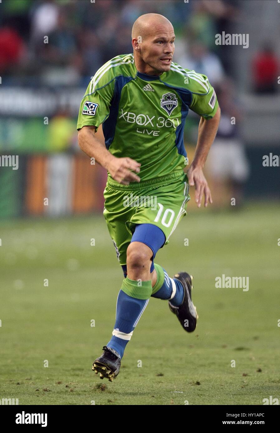 FREDDIE LJUNGBERG SIRENE DI SEATTLE CARSON LOS ANGELES CA 04 Luglio 2010 Foto Stock