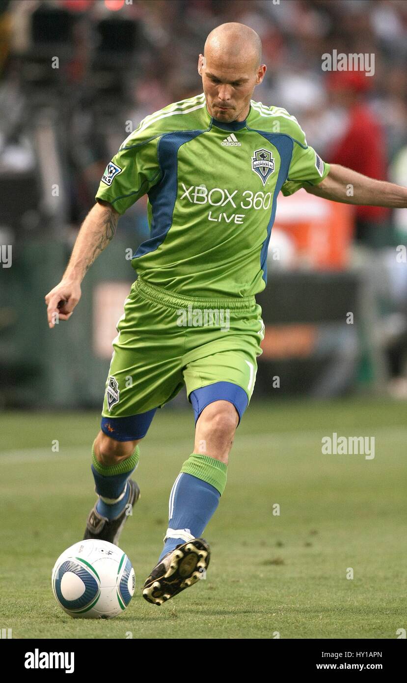 FREDDIE LJUNGBERG SIRENE DI SEATTLE CARSON LOS ANGELES CA 04 Luglio 2010 Foto Stock