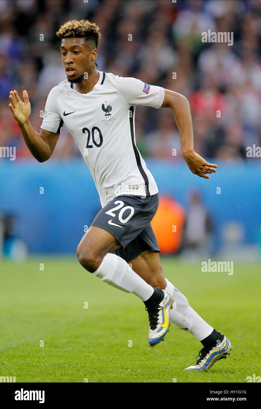 KINGSLEY COMAN SVIZZERA V FRANCIA STADE PIERRE-MAUROY LILLE FRANCIA 19 Giugno 2016 Foto Stock