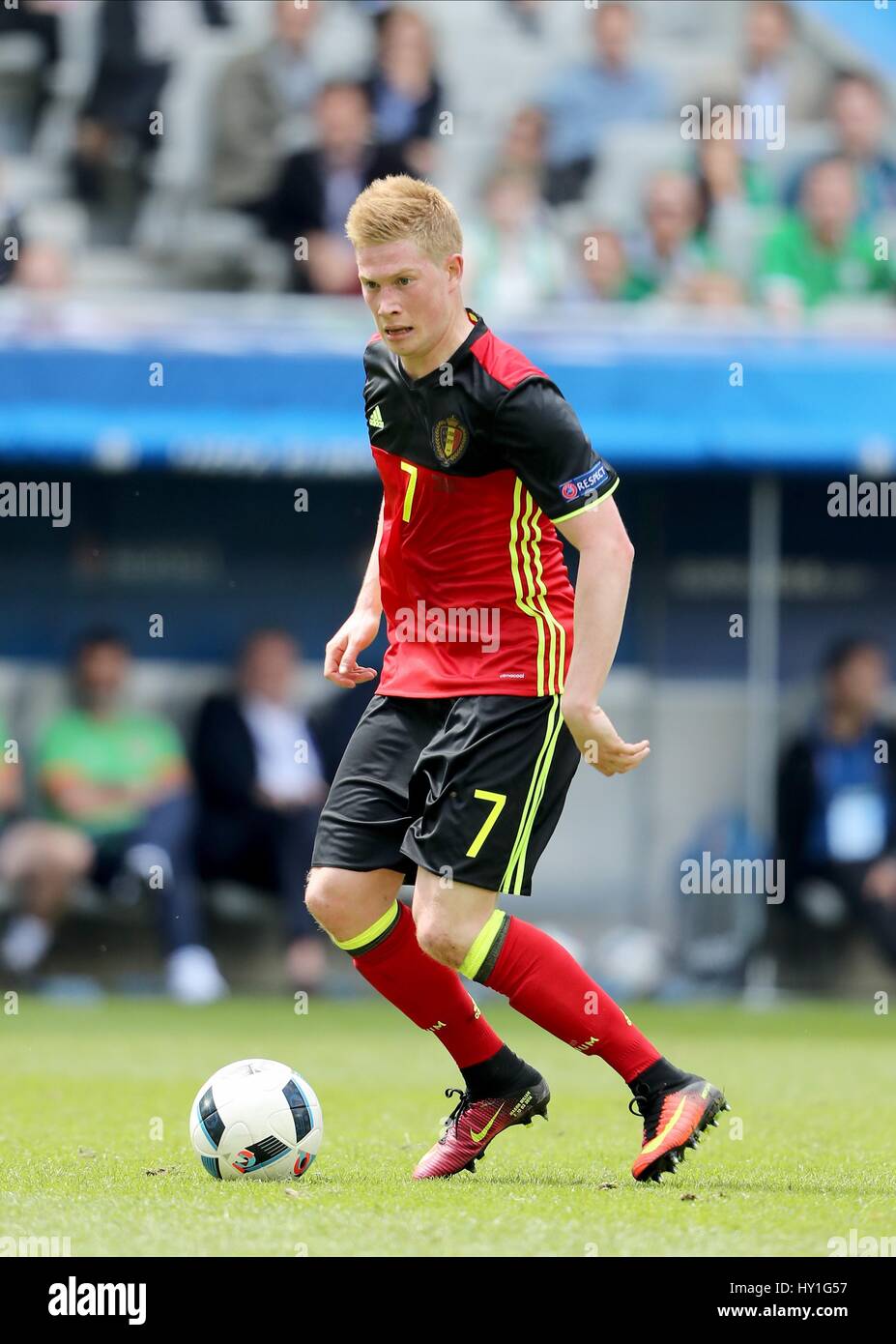 KEVIN DE BRUYNE BELGIO STADE DE BORDEAUX BORDEAUX Francia 18 giugno 2016 Foto Stock