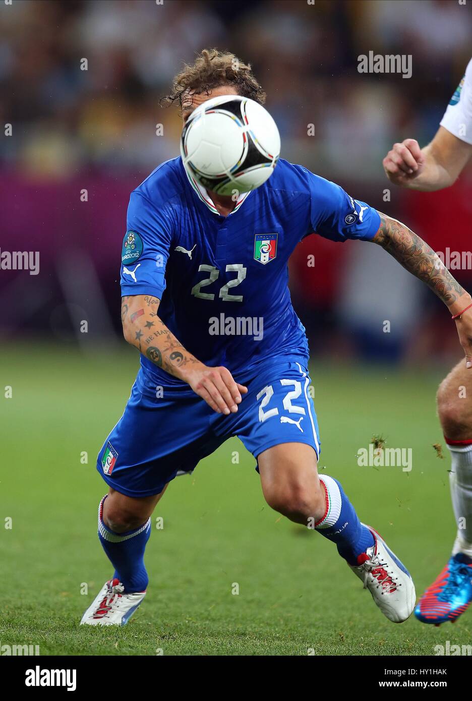 ALESSANDRO DIAMANTI ITALIA BOLOGNA FC ITALIA & BOLOGNA FC STADIO OLIMPICO KIEV UCRAINA 24 Giugno 2012 Foto Stock