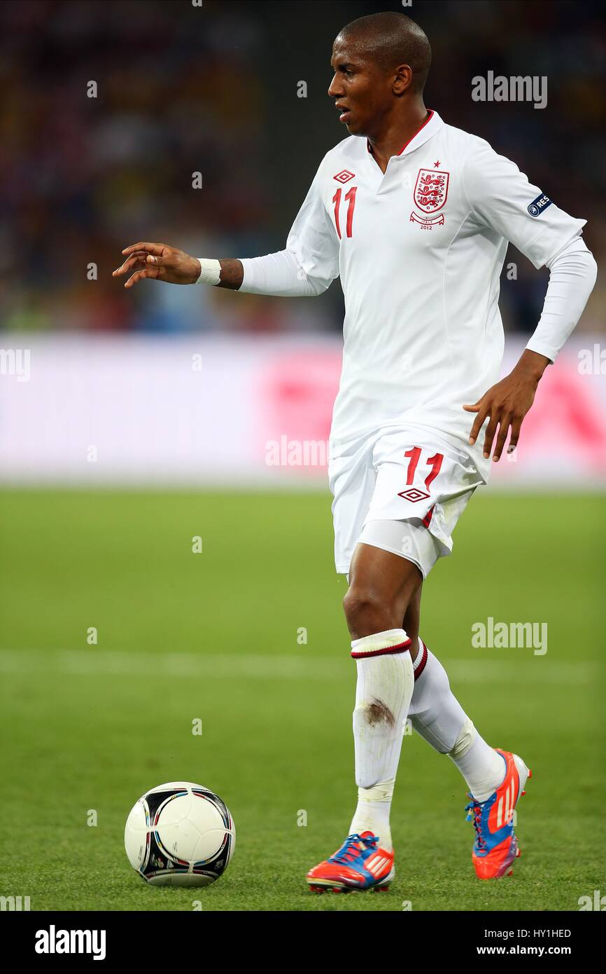 ASHLEY GIOVANI INGHILTERRA MANCHESTER UNITED FC ENGLAND & MANCHESTER UNITED FC STADIO OLIMPICO KIEV UCRAINA 24 Giugno 2012 Foto Stock