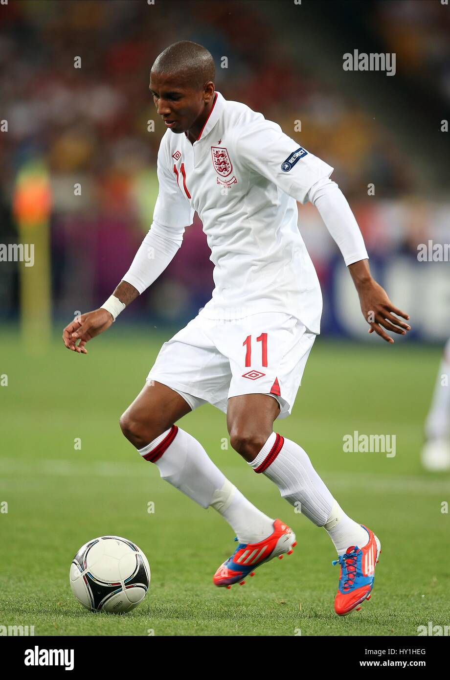 ASHLEY GIOVANI INGHILTERRA MANCHESTER UNITED FC ENGLAND & MANCHESTER UNITED FC STADIO OLIMPICO KIEV UCRAINA 24 Giugno 2012 Foto Stock