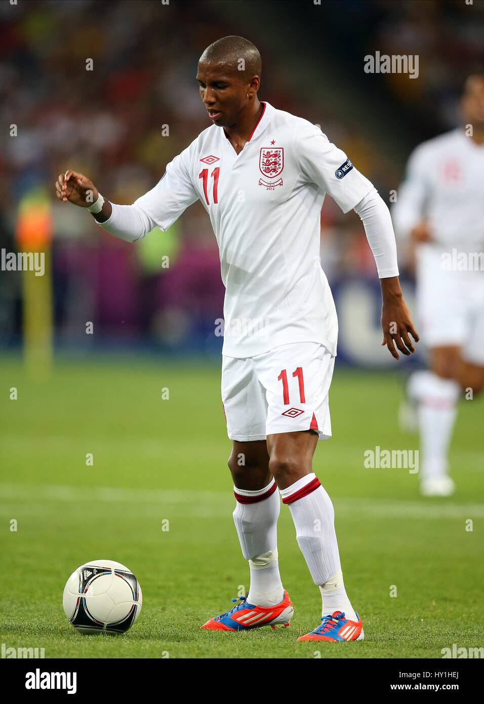 ASHLEY GIOVANI INGHILTERRA MANCHESTER UNITED FC ENGLAND & MANCHESTER UNITED FC STADIO OLIMPICO KIEV UCRAINA 24 Giugno 2012 Foto Stock
